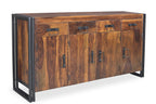 Indian Rosewood 4 Door 4 Drawer Sideboard