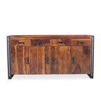 Indian Rosewood 4 Door 4 Drawer Sideboard
