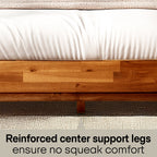 Acacia Solid Wood Bed Frame - Aurora Style for a Stylish Bedroom