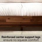 Acacia Solid Wood Bed Frame - Aurora Style for a Stylish Bedroom