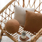 DecorBites™ Boucle Teddy Throw Pillow Case Set of 2