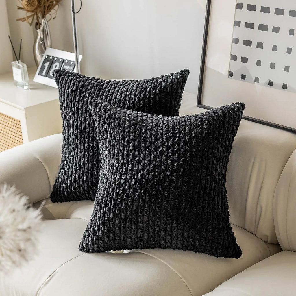 DecorBites™ Decorative Pillow Cover 45x45cm for Living Room Sofa Home Decor