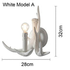 DecorBites™ Antler Chandelier: Resin Deer Horn Pendant Lighting for Home, Restaurant, Hotel