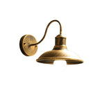 DecorBites™ Black Rustic Gooseneck Outdoor Barn Light Fixture for Patio/Garage/Bathroom