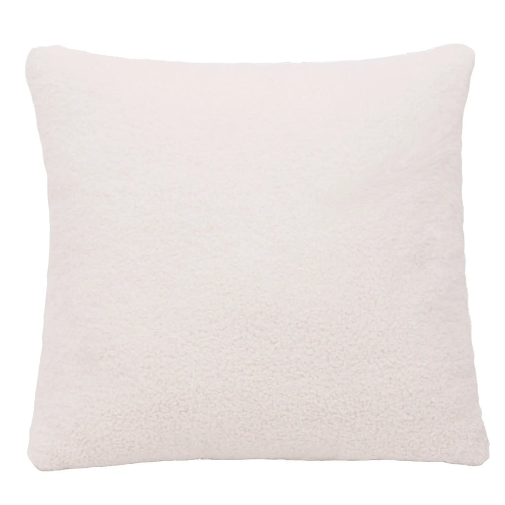 DecorBites™ Boucle Teddy Throw Pillow Case Set of 2