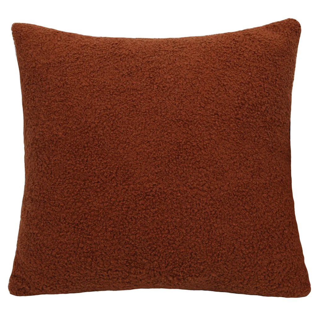 DecorBites™ Boucle Teddy Throw Pillow Case Set of 2