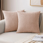 DecorBites™ Decorative Pillow Cover 45x45cm for Living Room Sofa Home Decor