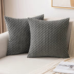 DecorBites™ Decorative Pillow Cover 45x45cm for Living Room Sofa Home Decor