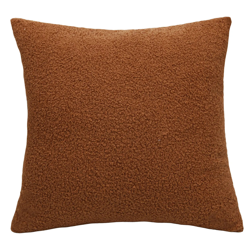 DecorBites™ Boucle Teddy Throw Pillow Case Set of 2