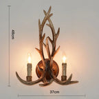 DecorBites™ Antler Chandelier Ceiling Lamp Mid Century Modern Lighting