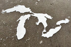 Steel Great Lakes Wall Art