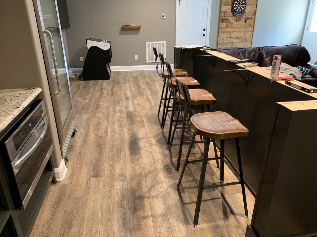 Bar Stools With Backs Swivel, Bar Stools Counter Height, Scooped Seat Brew Haus, Wood Stools, Swivel Bar Stools, Farmhouse Tall Bar Chair