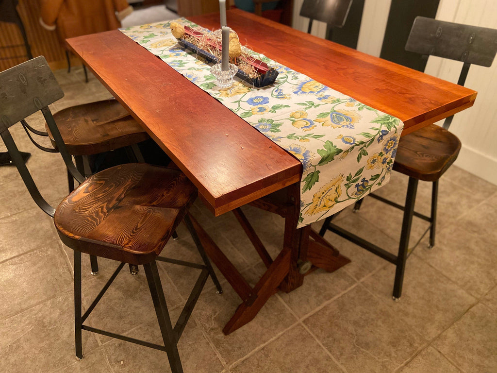 Bar Stools With Backs Swivel, Bar Stools Counter Height, Scooped Seat Brew Haus, Wood Stools, Swivel Bar Stools, Farmhouse Tall Bar Chair