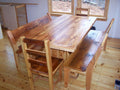 Trestle Table, Heart Pine Table, Reclaimed Wood Table, Barn Wood Table, Dining Table, Modern Farmhouse Table, Upcycled Wood, Rustic Table