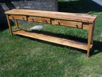 Wormy Chestnut Sideboard, Kitchen Sideboard, Drawers Sideboard, Console Table With Drawers, Farmhouse Sideboard, Kitchen Hutch, Farm Plank